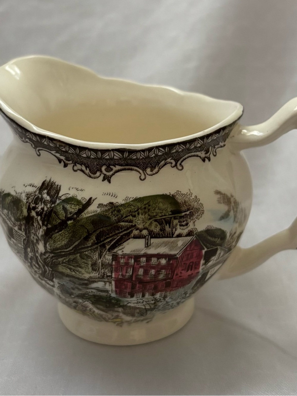 Johnson Brothers - The Friendly Village creamer - The Old Mill